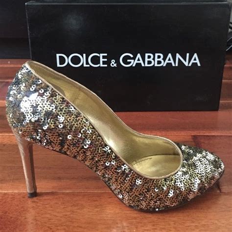 dolce gabbana silver|dolce gabbana gold heels.